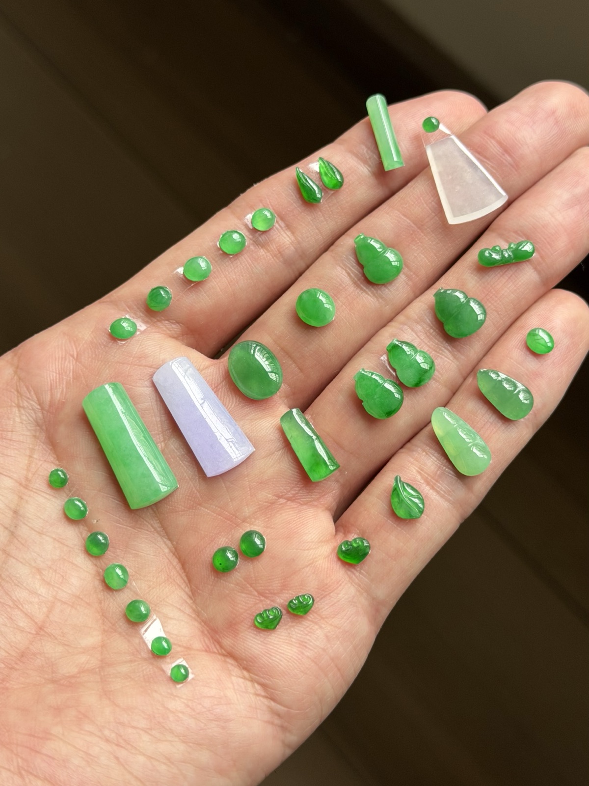 冰种蛋面管子合集